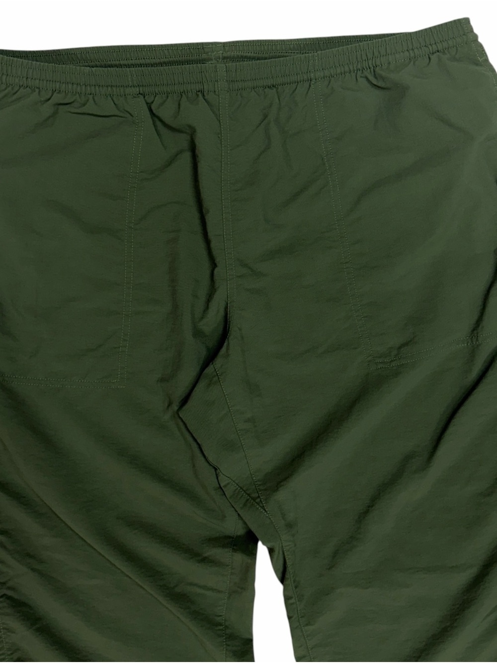 Patagonia Baggies Pant Men XL Green Nylon Jogger Drawstring Outdoor Athletic 90s